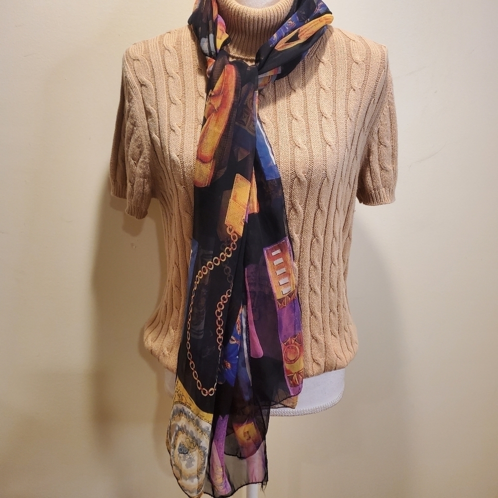 Women's wrap scarf 20" x 70"